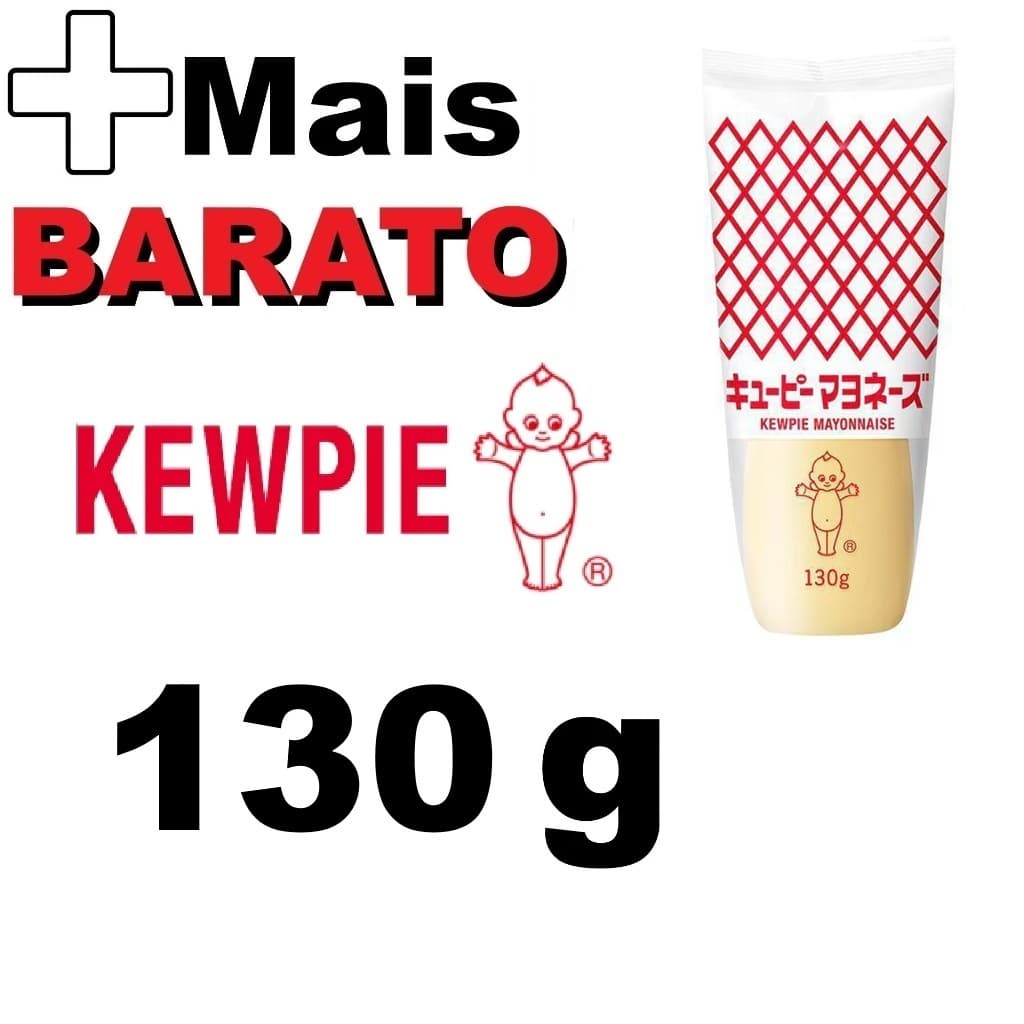 KEWPIE Maionese 130g Especial Japonesa Para Sushi - do Japão