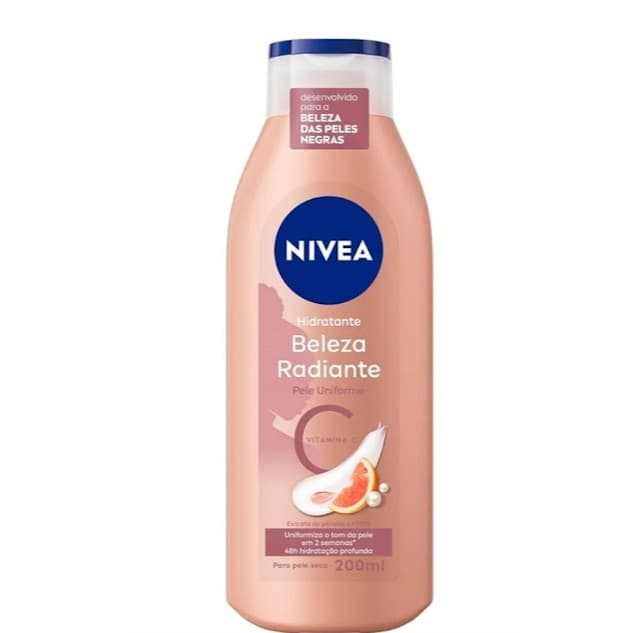 NIVEA Hidratante Corporal Beleza Radiante Pele Uniforme Com Vitamina C + Extrato de Pérola 200ml