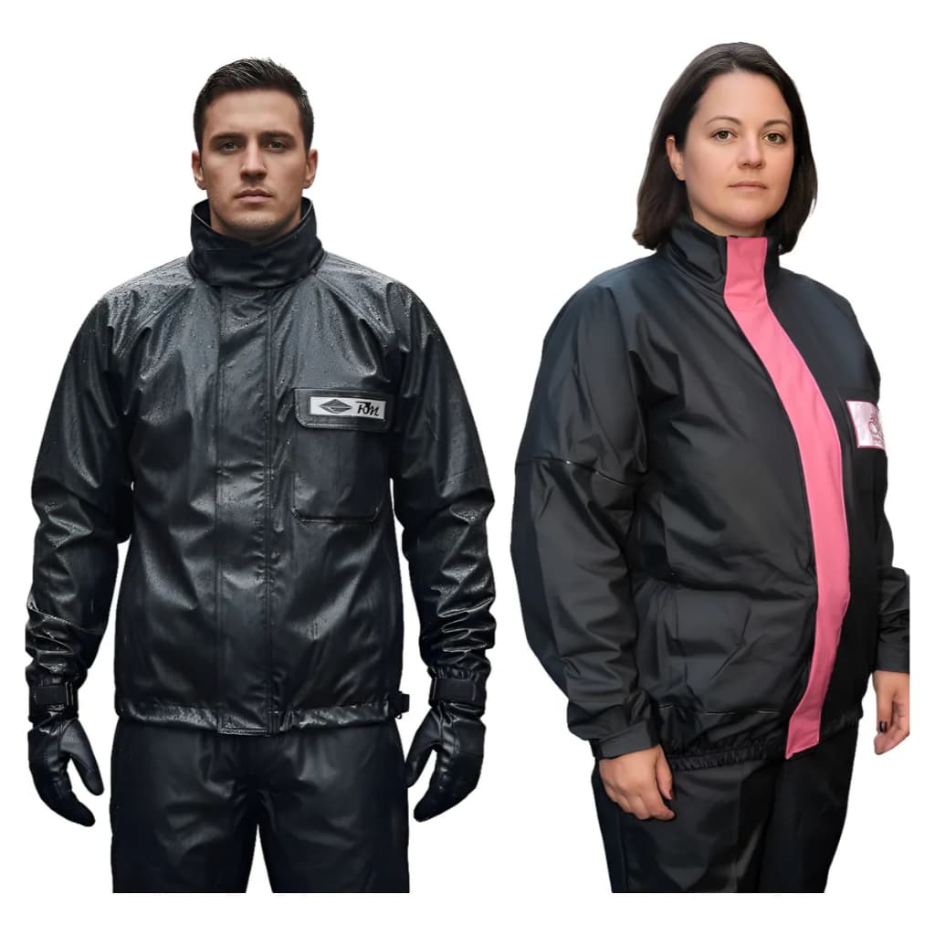 Capa de Chuva Conjunto Calça Jaqueta Motoboy Feminina Masculino