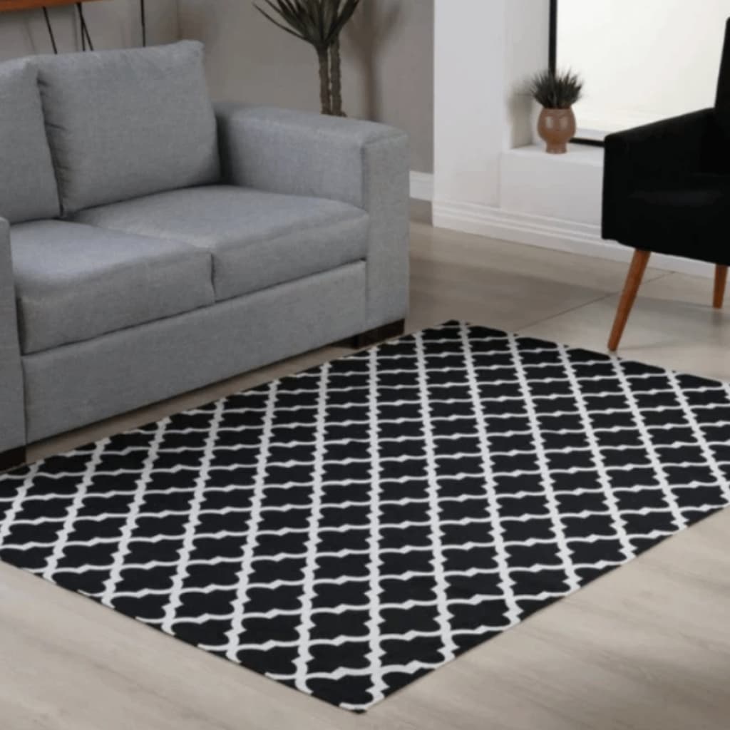 Tapete Antiderrapante Sala Quarto 2,00 x1,40 M Jacquard Premium Decorativo
