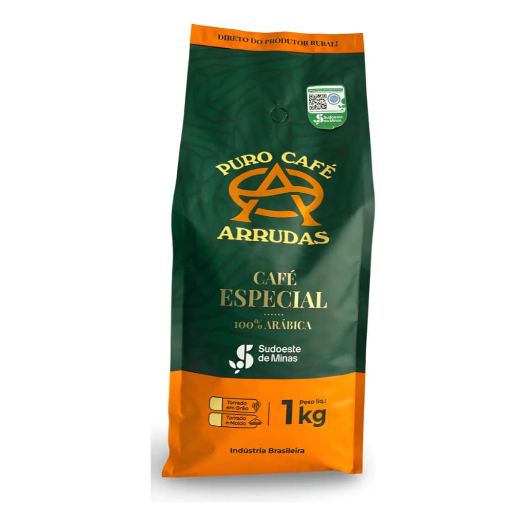 Café Especial 1kg em Grãos 84+ Pontos SCA Torra Fresca 100% Arábica