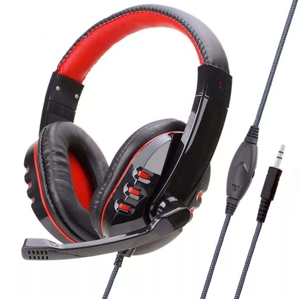 Fone de ouvido Gamer Com Microfone Para Pc Computador Notebook Headset P2