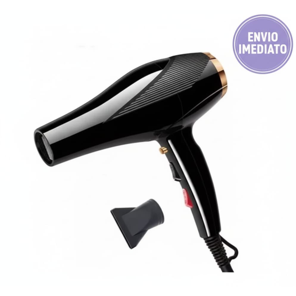 Secador de Cabelo Profissional 3000W Super Potente 110v Jato Frio/Quente Salão