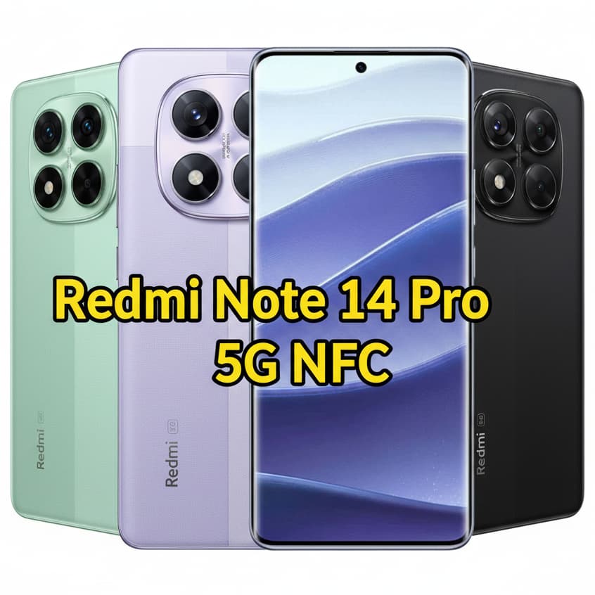 Xiaomi Redmi Note 14 Pro 5G 256 GB / 512 GB Câmera 200 Mpx Versão Global NFC