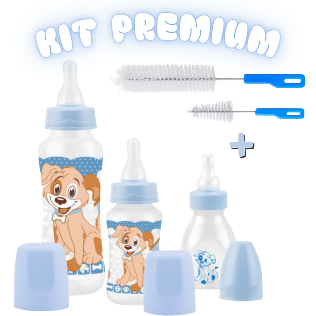 Kit Mamadeira Premium + Escovas Para Mamadeira