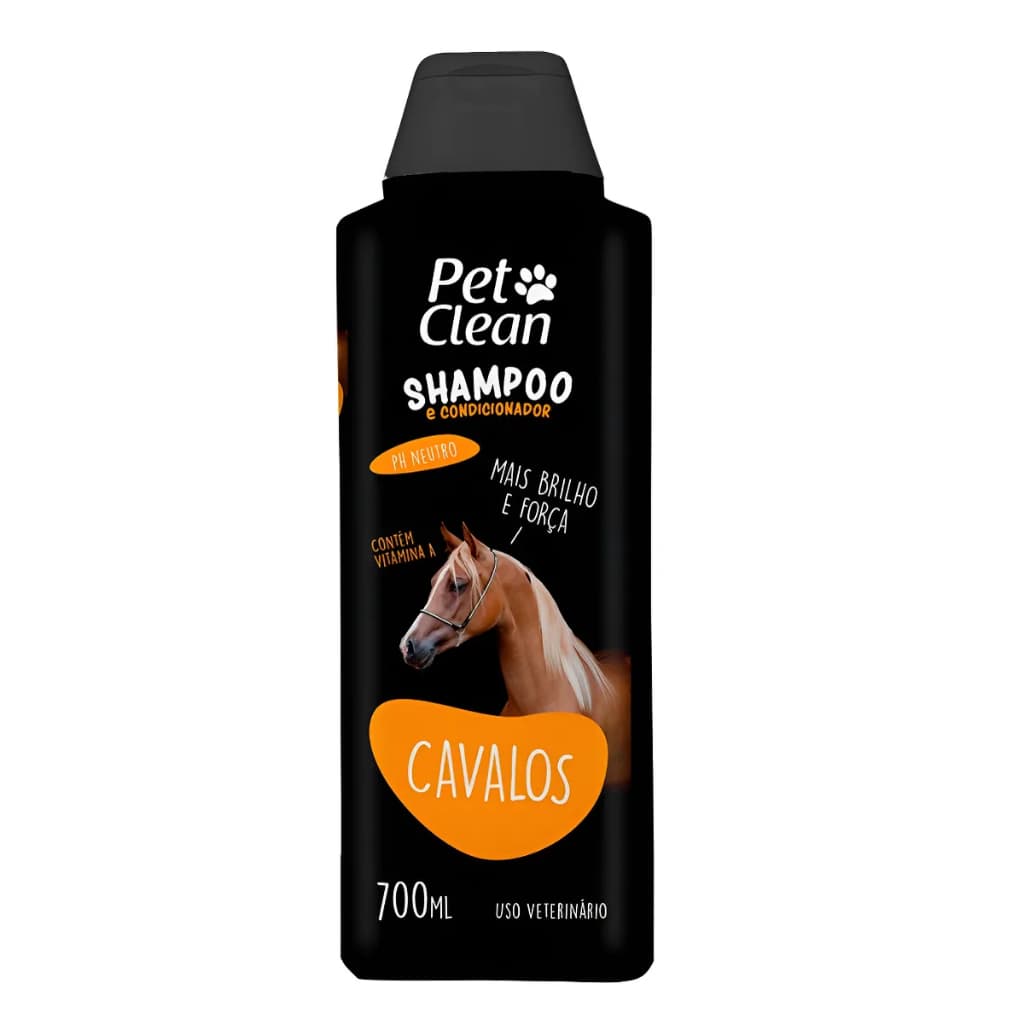 Shampoo Para Cavalo Pet Clean 700ml Ph Neutro