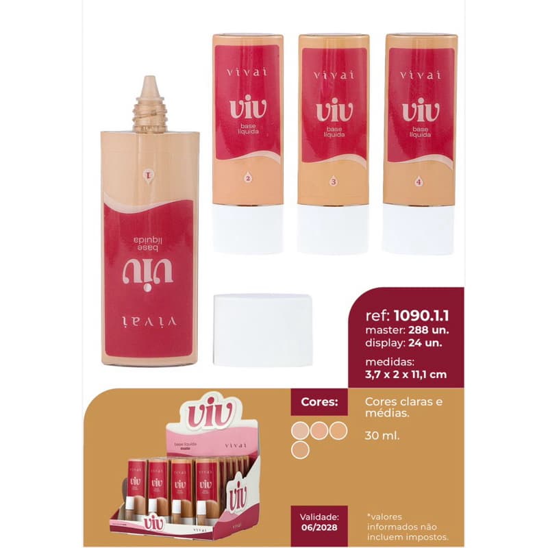 Base Liquida Vivai Viv 1090.1.1/2