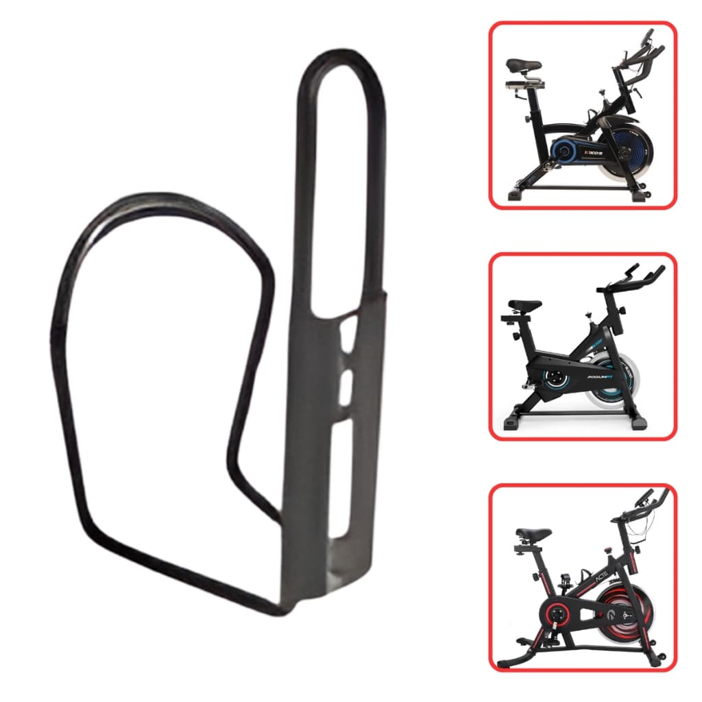 Suporte Garrafa Universal Aluminio Para Bikes Ergométricas Spinning