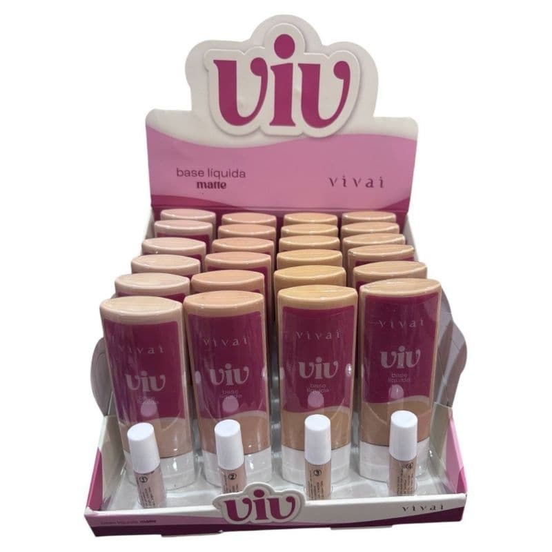 Box C/ 24 Pcs Base Liquida Vivai Viv 1090.1.1/2