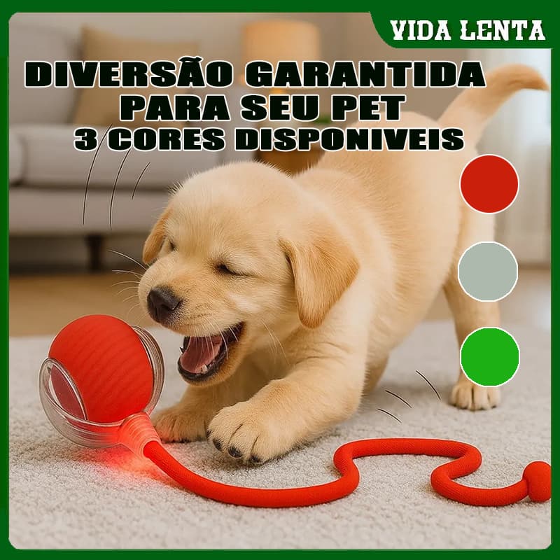 Bolas De Brinquedo Para Animais De Estimação,Rolamento Inteligentes Automáticas Recarregável Elétrico