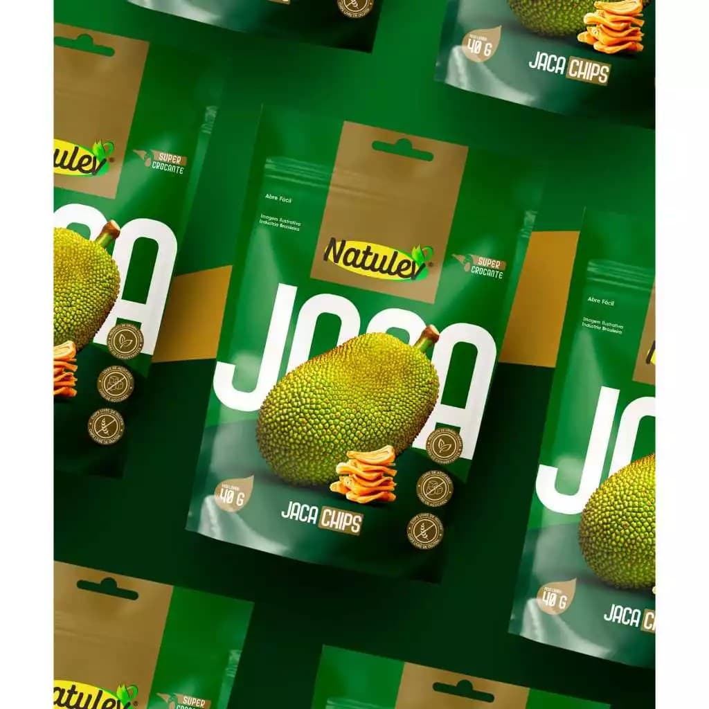 Jaca Kit 20  /  40 g – Snack Saudável, Sem Açúcar e Rico em Fibras