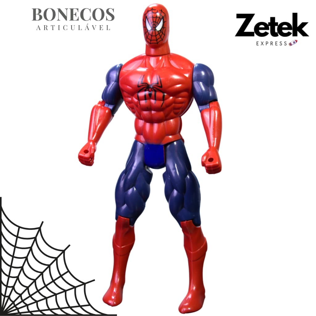 Boneco Articulado Super Heróis 40cm Brinquedo Para Meninos Presente Para Crianças