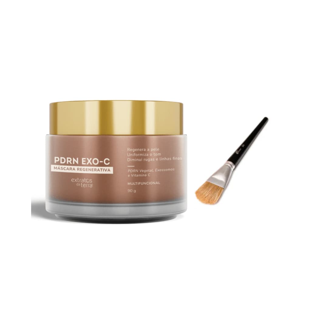 PDRN EXO-C Máscara Regenerativa e Anti-idade 90g Extratos da Terra Máscara Facial Rejuvenescedora