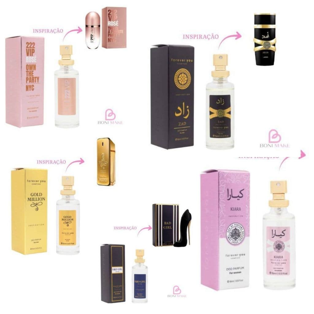 Perfumes 15ml Arabes e Importados Masculinos e Feminino Inspirações Forever You