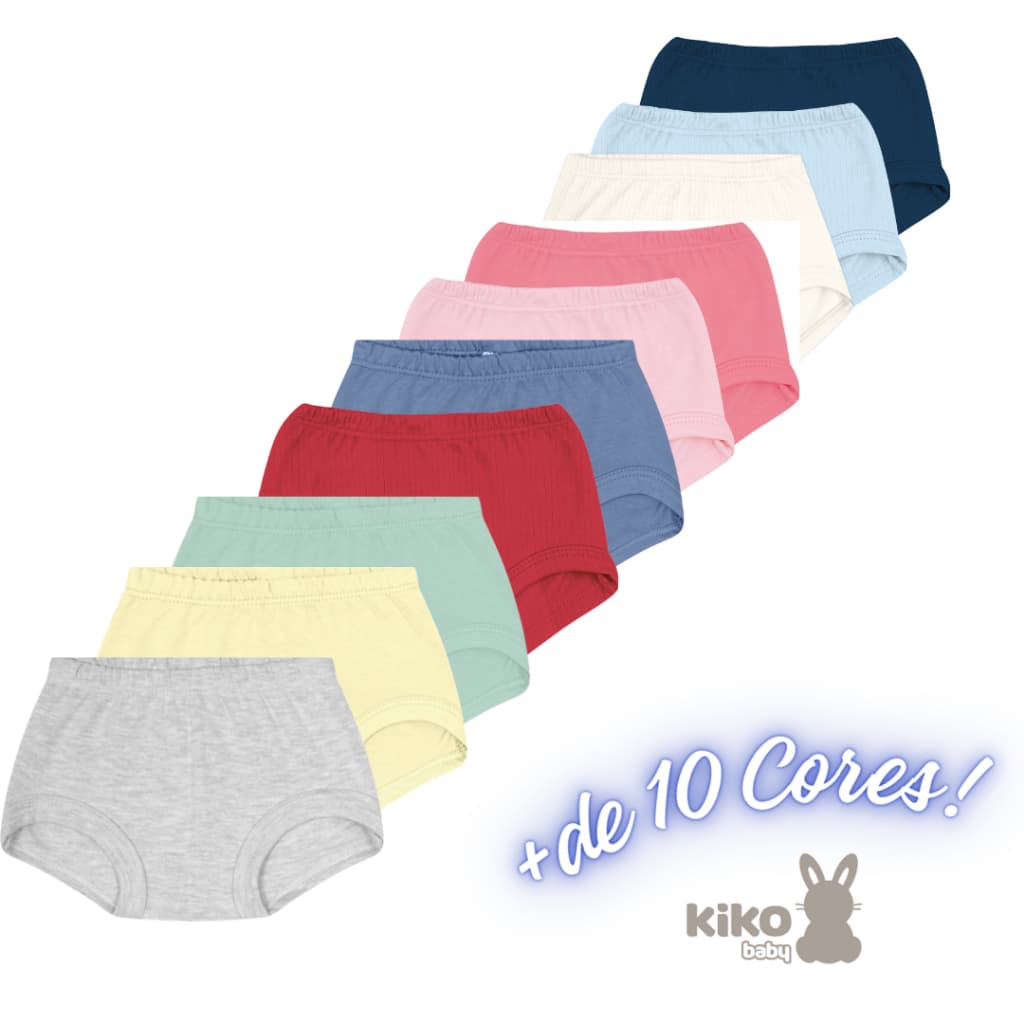 Kit ou unidade tapa fralda  bebê menino e menina liso ou estampado Kiko Baby 100% algodão Suedine