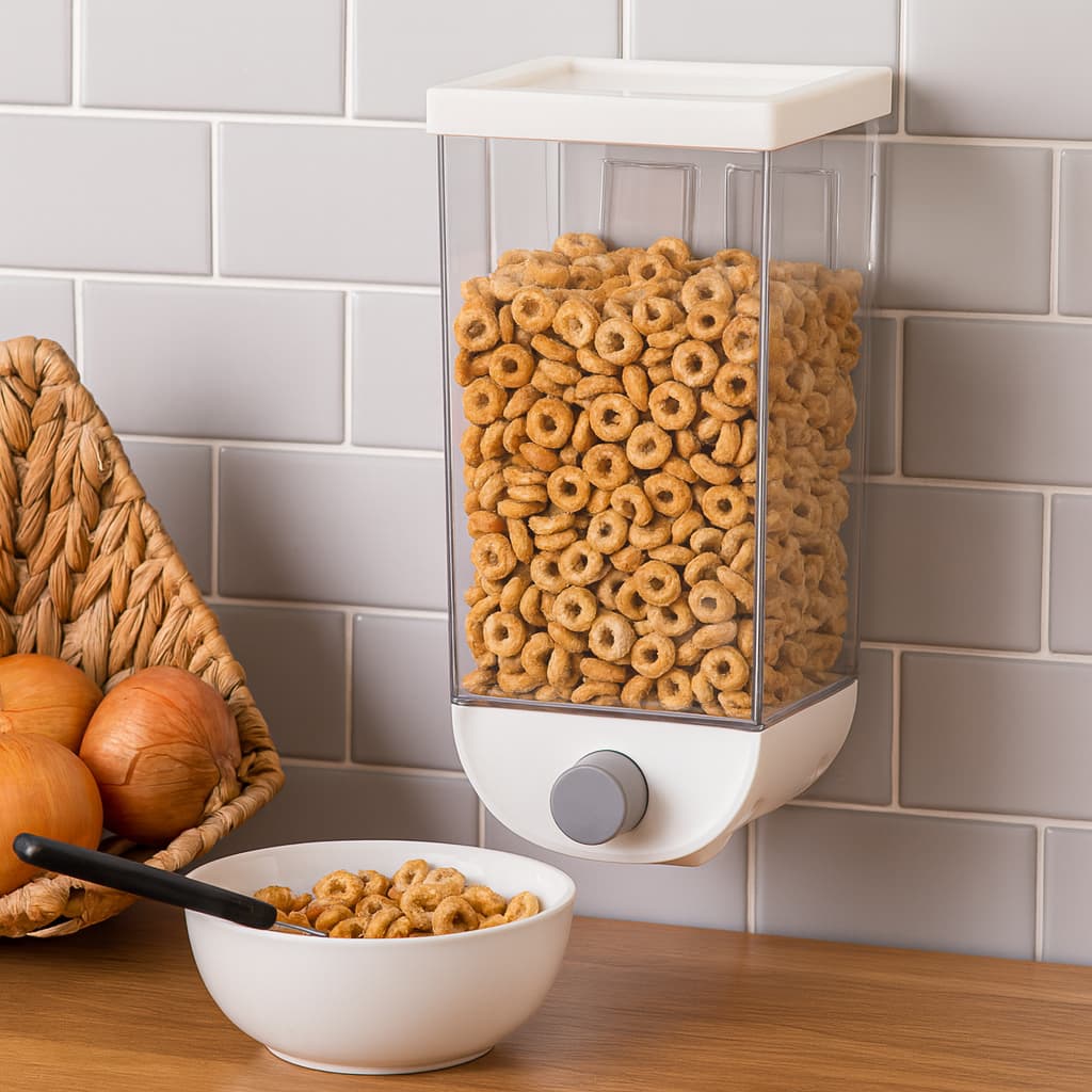 Organizador Dispenser Suspenso Multiuso 1500ml Grande Capacidade Banheiro Cozinha Organizador