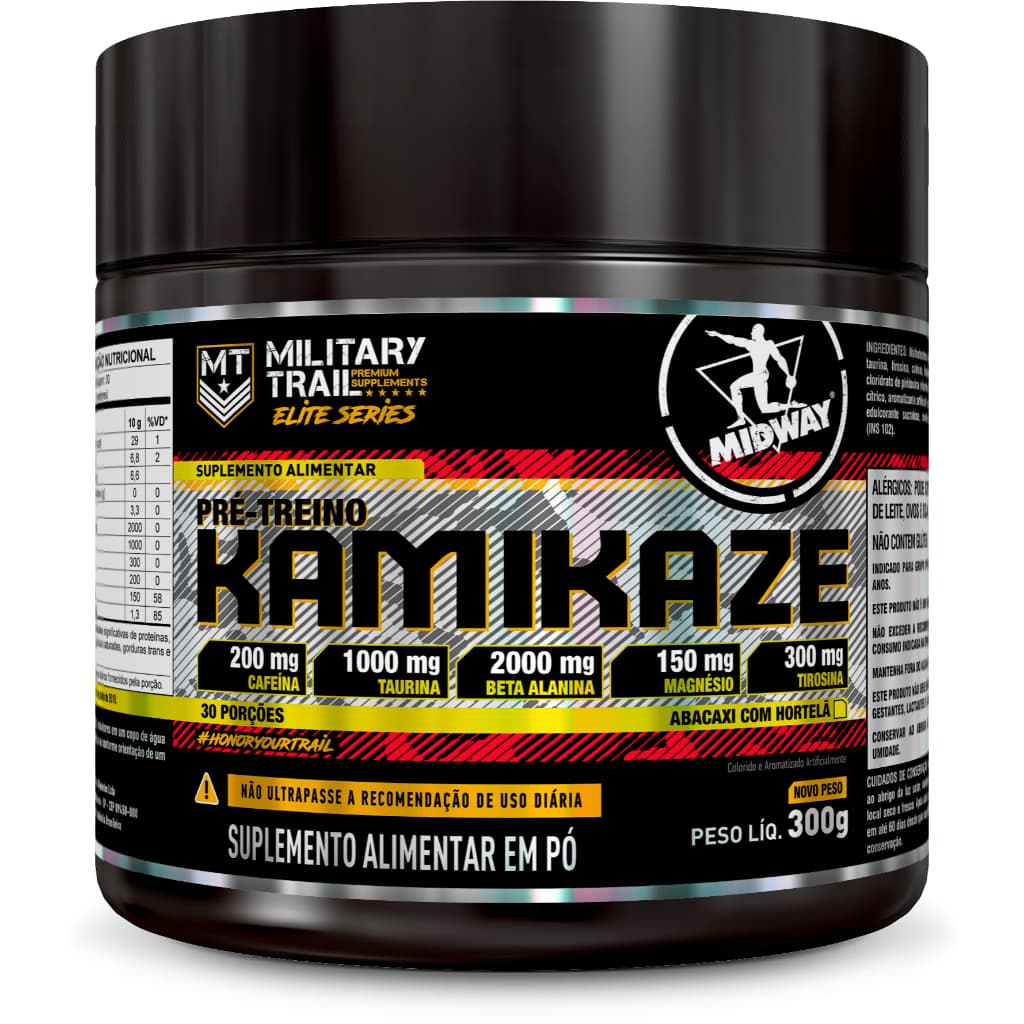 Kamikaze Pré Treino 300g Midway