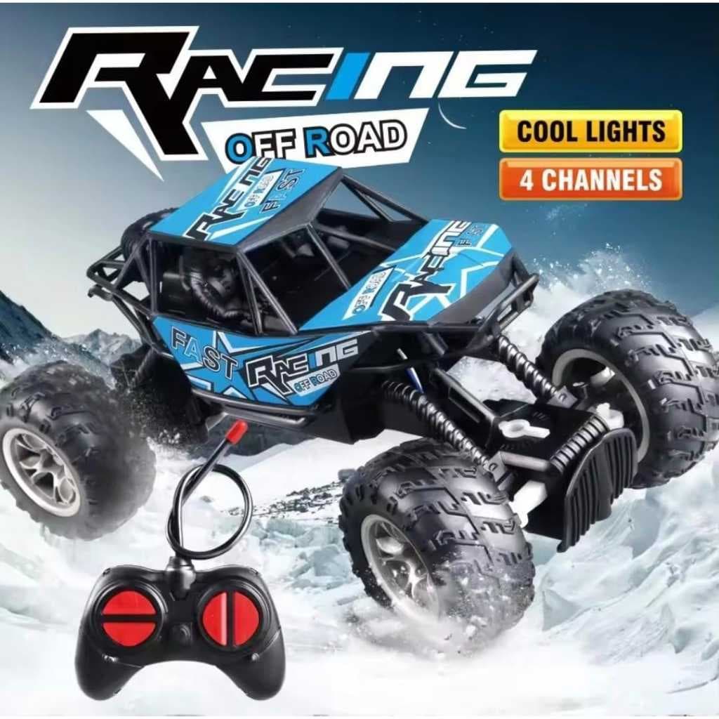 Carrinho de Controle Remoto Monster Truck: O Rei do Off-Road! Diversão Garantida em 20cm