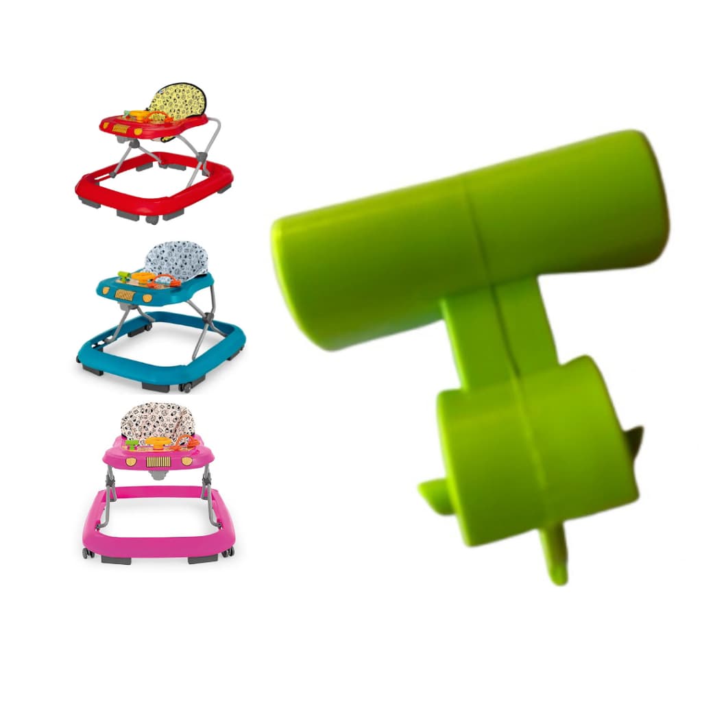 Brinquedo Verde Peça para Andador Infantil Safari Bebê Tutti Baby - Unidade