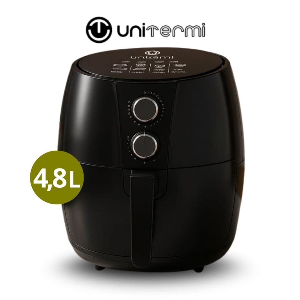 Air Fryer Unitermi 4,8L Cairo 1500W Fritadeira Elétrica Digital Antiaderente