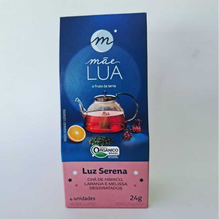 MÃE LUA  -  Blends de chás orgânico Luz Serena - 24gr