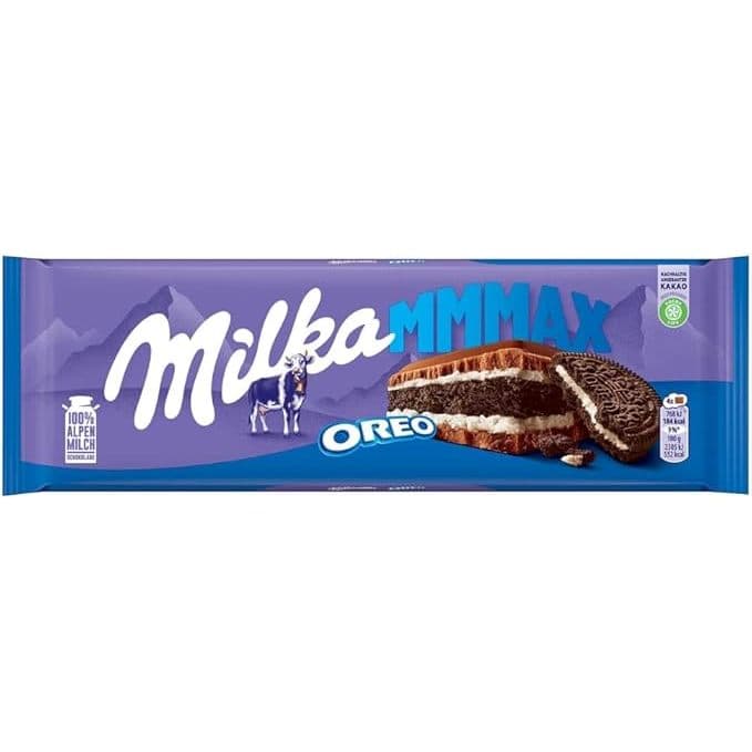 Chocolate Milka Chocolate Super Oreo 300g Importado - Presente Natal 2025 doces finos premium