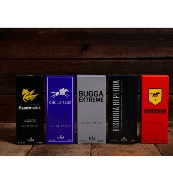 KIT COM 05 PERFUMES MASCULINO 100ML CADA
