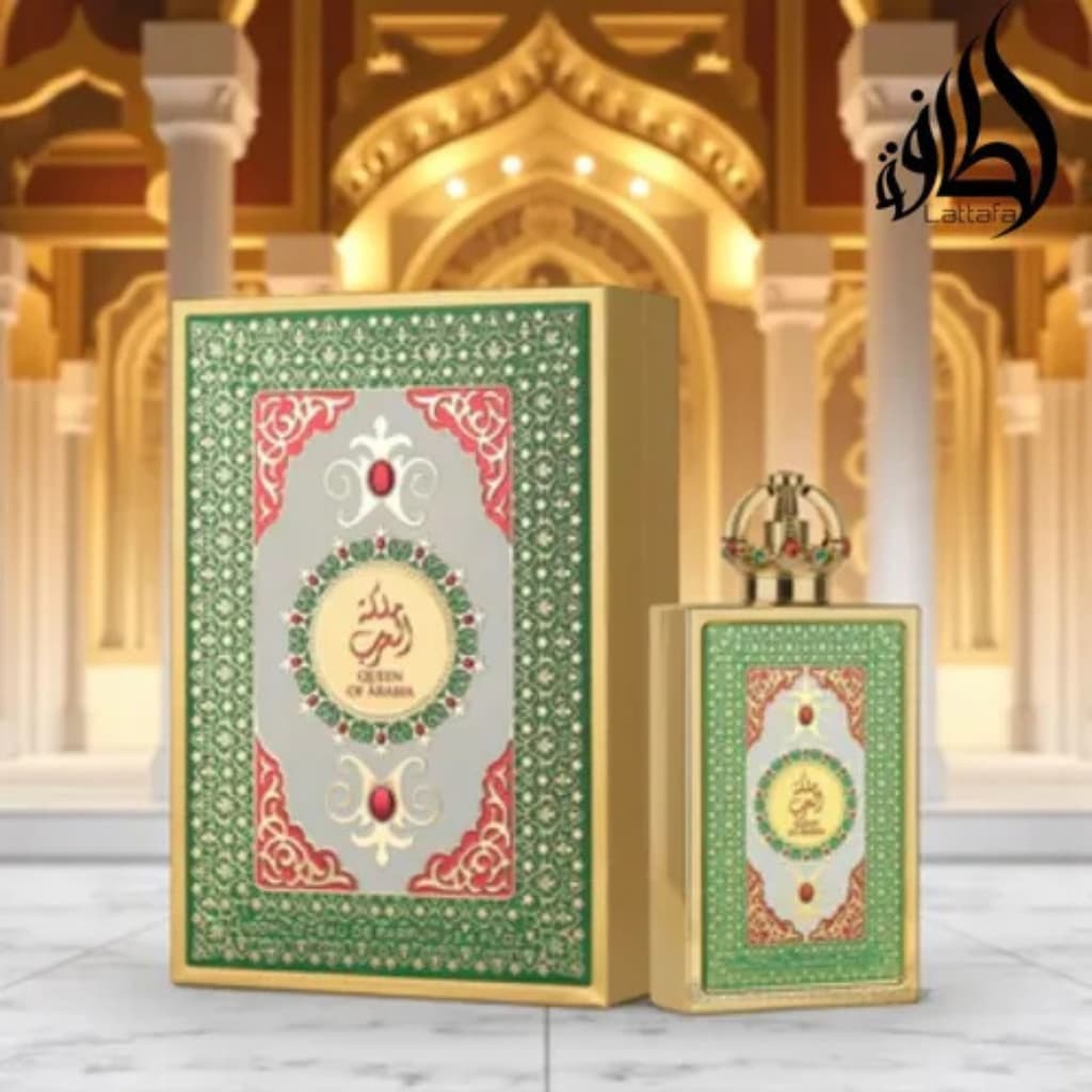 Perfume Árabe Lattafa Queen of Arabia 100ml – Oriental Floral – Importado EAU – Feminino