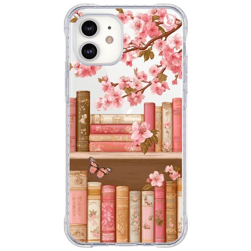 Capinha de celular Romantic Books Estante de livros - Diversos Celulares