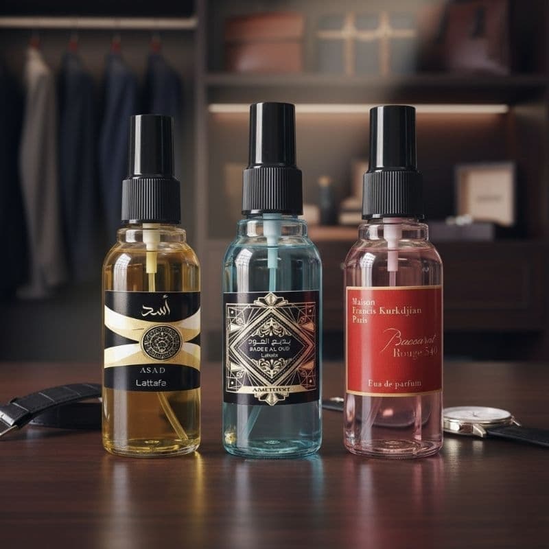 KIT COM ( 3 OU 1 UNIDADE  APENAS ) CHEIRINHO CARRO  ARÁBE SPRAY  Importado Premium Alta Fixação Essência Concentrada.