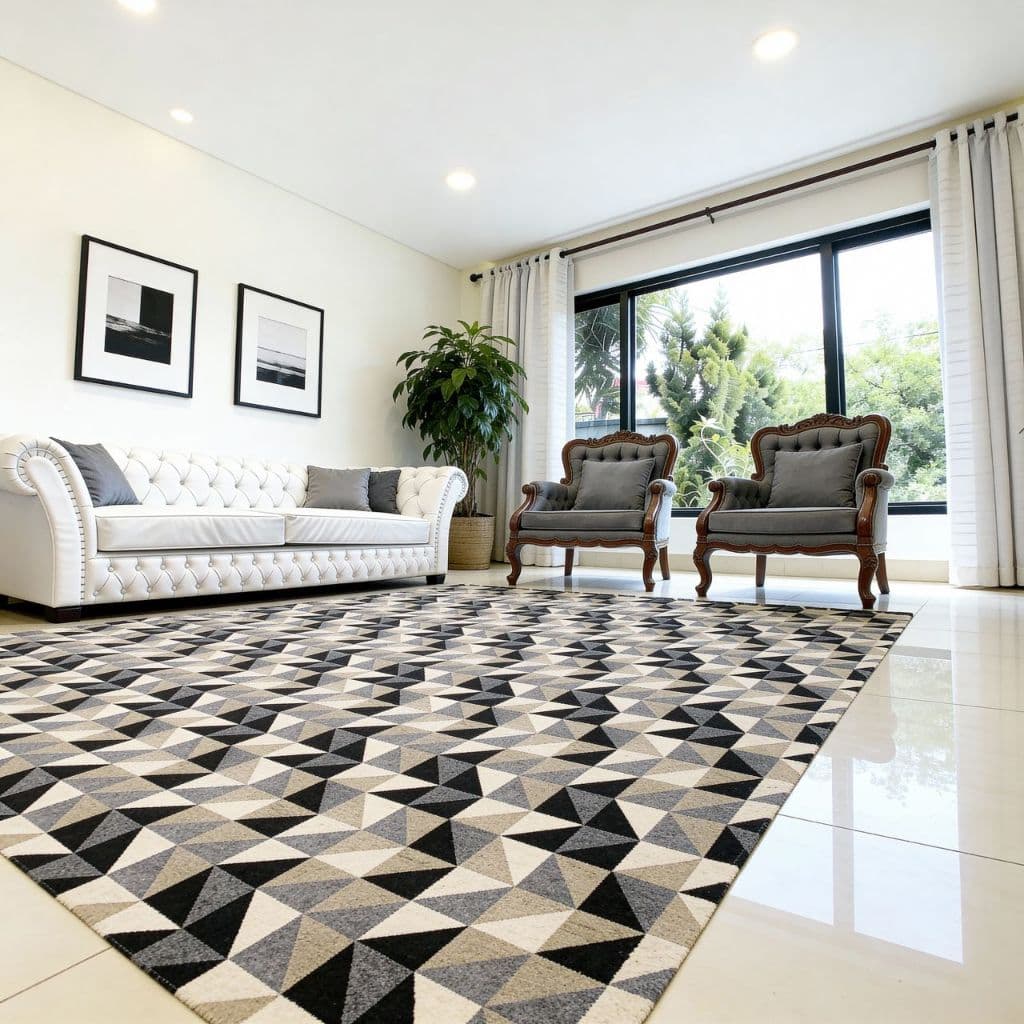 Tapete Sala E Para Quarto 2,00x1,40 Vários Tamanhos Super Lindo Antiderrapante