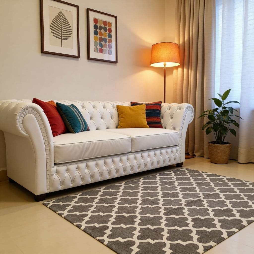 Tapete Sala Quarto 250x150 Antiderrapante Grande Lindo Moderno