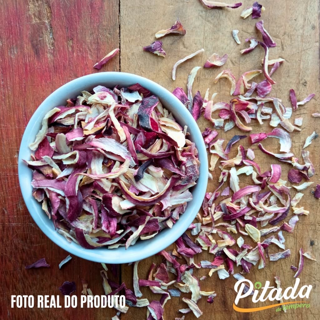 Cebola Roxa 100g - Temperos Naturais Especiarias e Condimentos