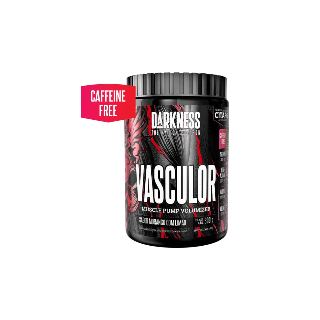 Darkness Vasculor Pre Treino Sem Cafeina Não Atrapalha o Sono