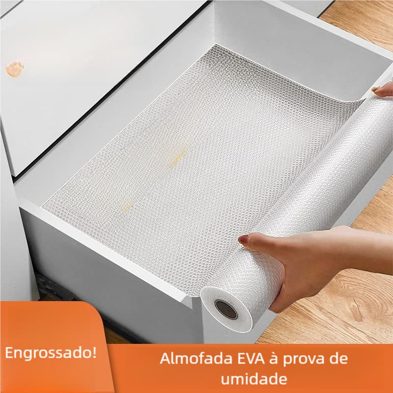 Tapete Organização Gaveta – Forro de Armário Multiuso, Cozinha e Quarto