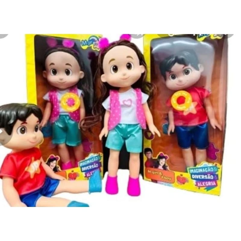 kit boneca  m j girl articulada MD 30 cm envio no mesmo dia