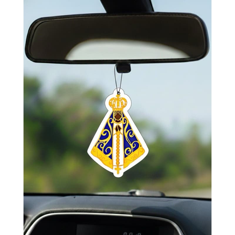Kit 3/5 Aromatizantes cheirinho de carro Aromatizador odorizador automotivo - Nossa senhora