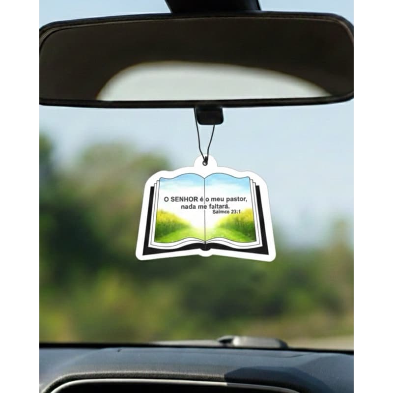 Kit 3/6 Aromatizantes cheirinho de carro Aromatizador odorizador automotivo - Bíblia
