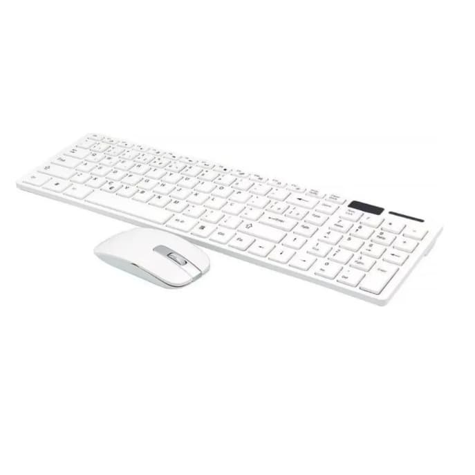 Teclado Mouse Sem Fio Wireless Pc Note E Tablet + Mouse Pad