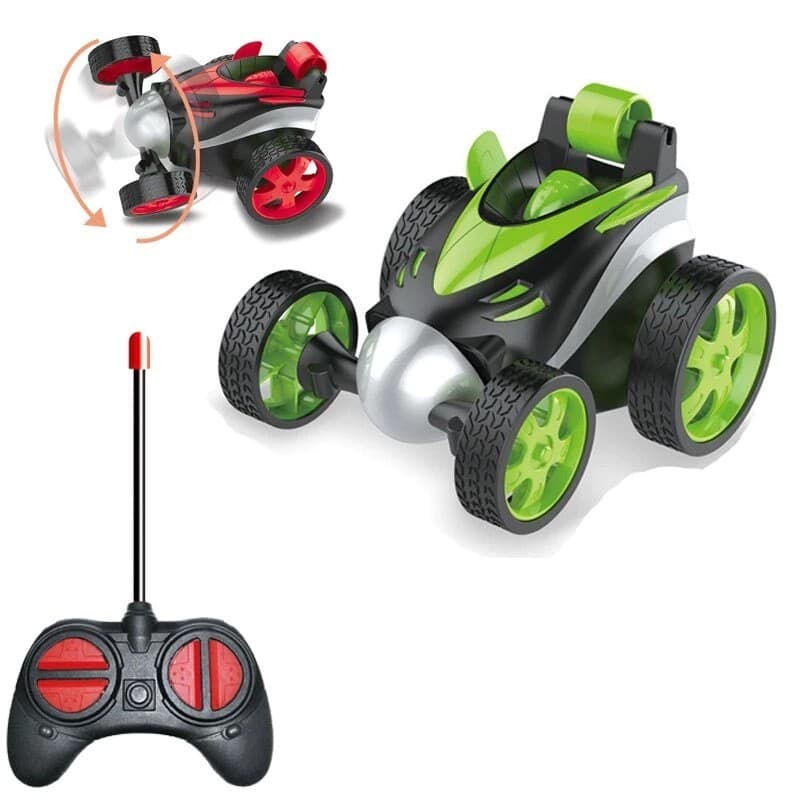 Carrinho de Controle Remoto 4 funções Gira 360° Movimentos Rápidos