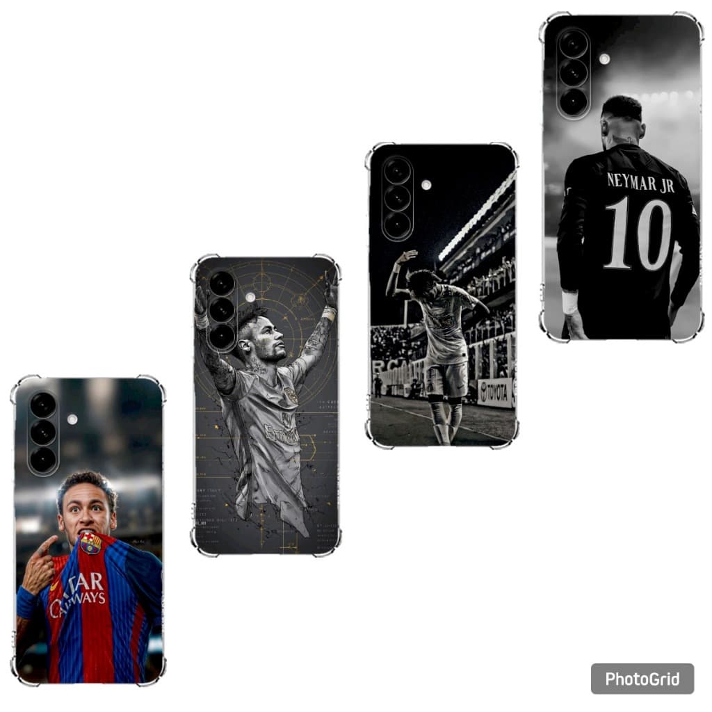 Capa Capinha Samsung A05, A05S, A06, A15, A16, A36 e A56 Case TPU, Futebol Neymar Jr Ney