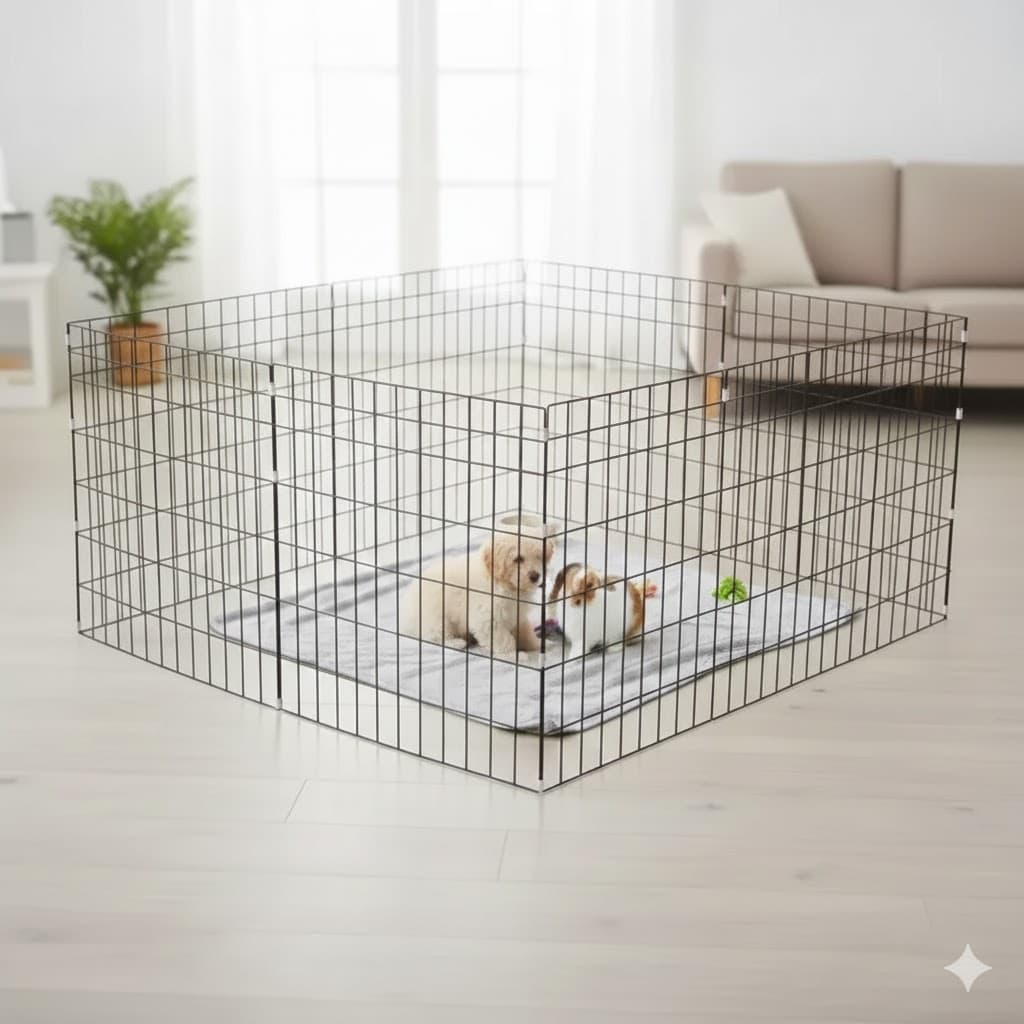 Cercado Casinha Dobrável para Pet