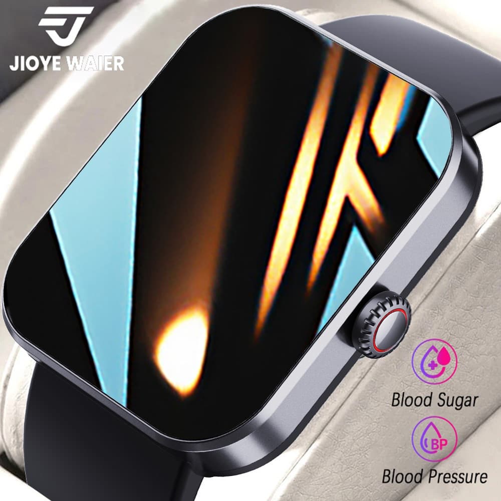 JIOYE Smartwatch Relogio Original Chamada Bluetooth Glicemia Monitor Esportivo Relógio Inteligente