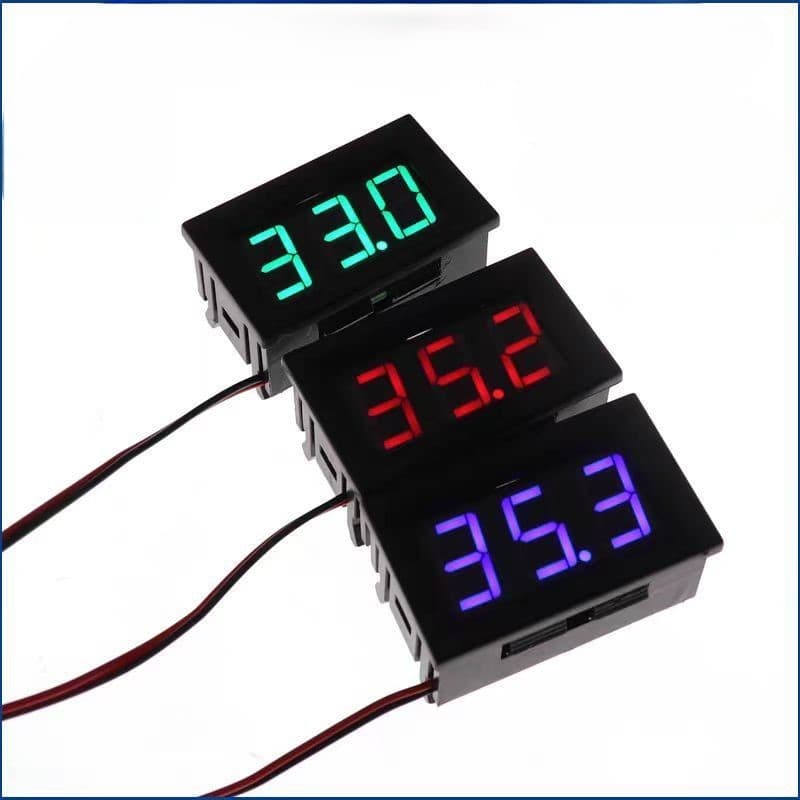 Voltimetro Digital Bateria e Fonte DC 4.5-30V Testador De Tensão