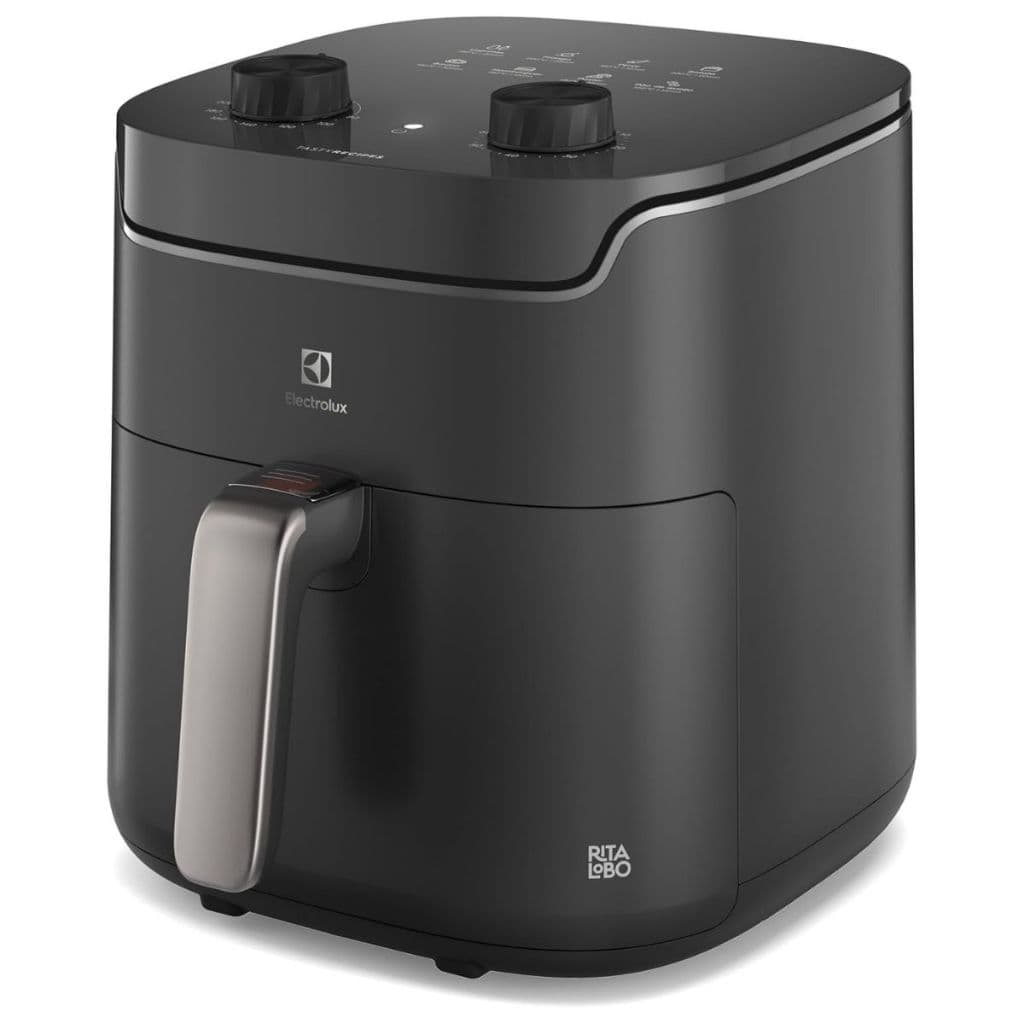 Air Fryer Fritadeira Elétrica Sem Óleo Electrolux Rita Lobo 5,6L Efficient 1400W EAF40 Mais Saudável