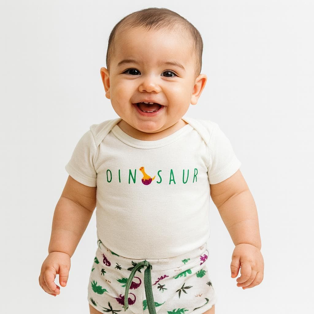 Body e Shorts Bebê 2 Peças Algodão Conjunto Menino e Menina Roupa Bebê