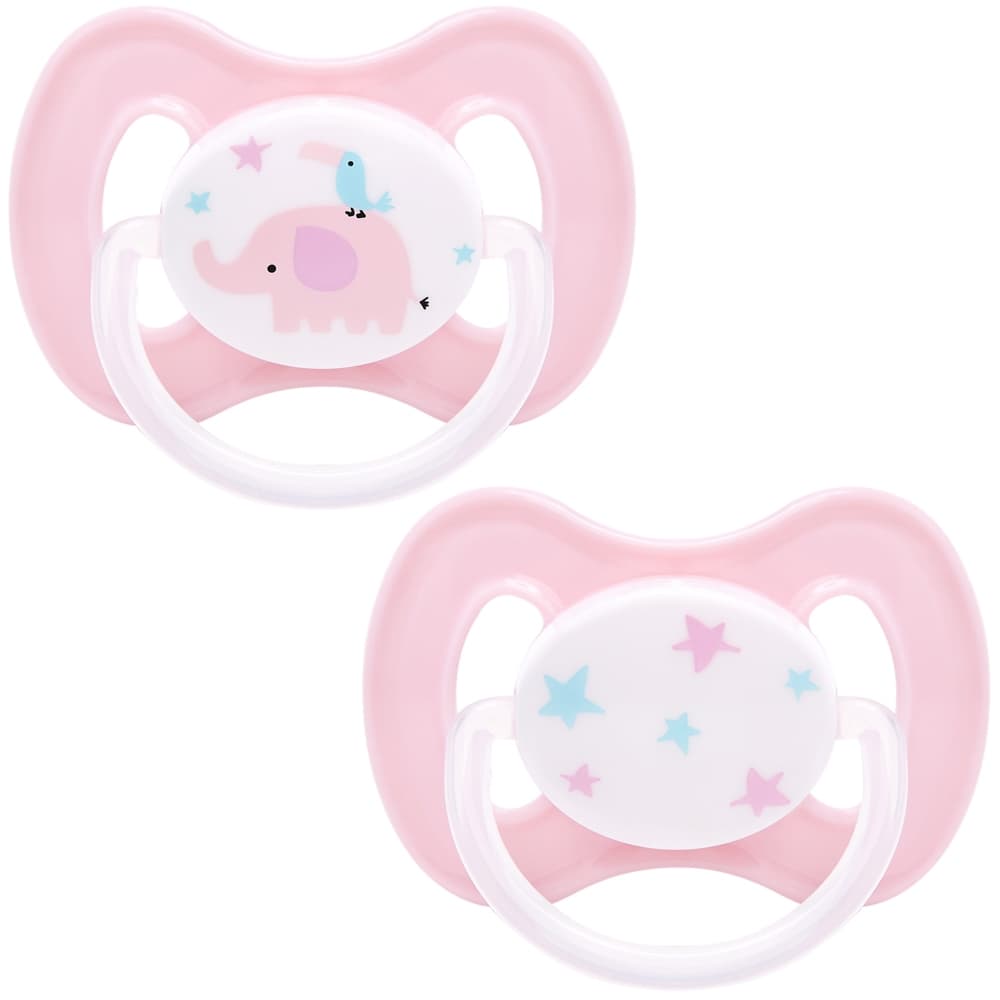 Kit Chupeta Buba 2 Unidades Confort Ultra Chupeta Dupla Buba Bico de Silicone - Tamanho 1