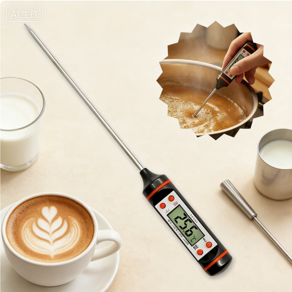 Digital Kitchen Skewer Type Cooking Thermometer -50oC to +300oC Kitchen Food