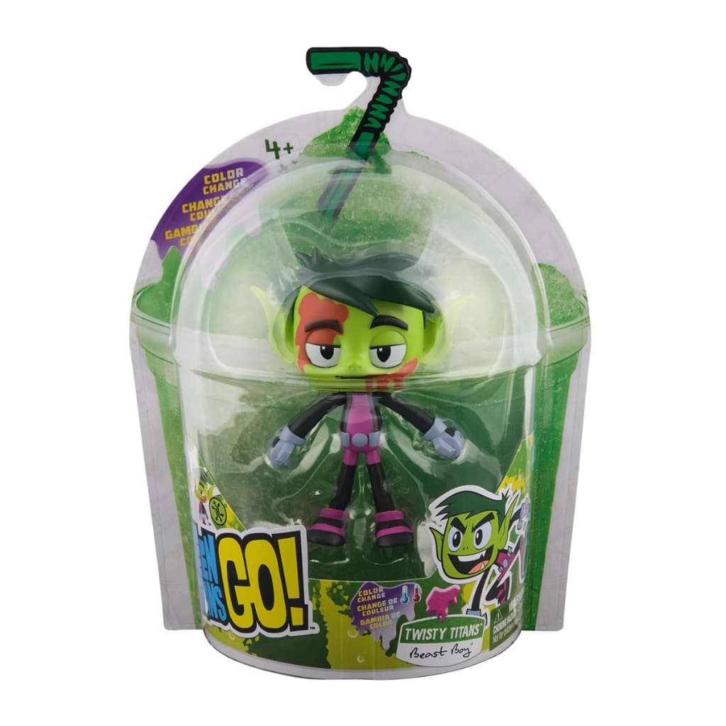Boneco Articulada Mutano De 10Cm - Jovens Titãs Em Ação
