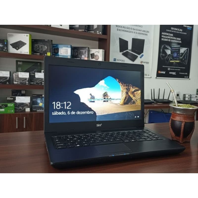 Notebook pronto para estudos e trabalho (leia a descrição)